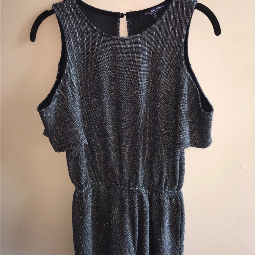 Brandy Melville Metallic Romper